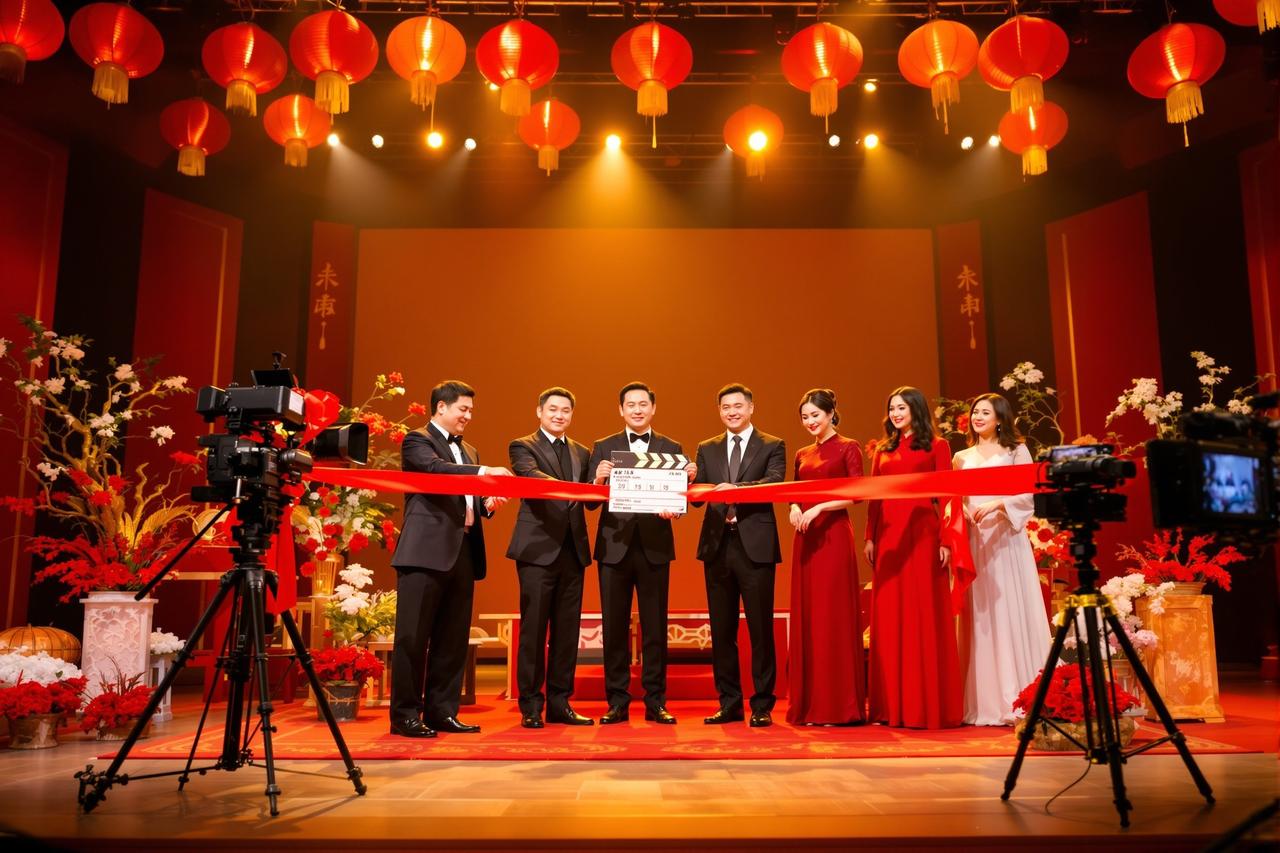 知名导演新片开机仪式 - 黑料吃瓜娱乐新闻配图 知名导演新片开机仪式 - 黑料吃瓜娱乐新闻配图